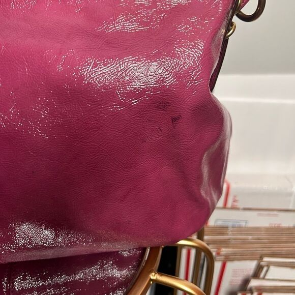 Coach Patent Leather Shoulder Bag - Picture 3 of 9